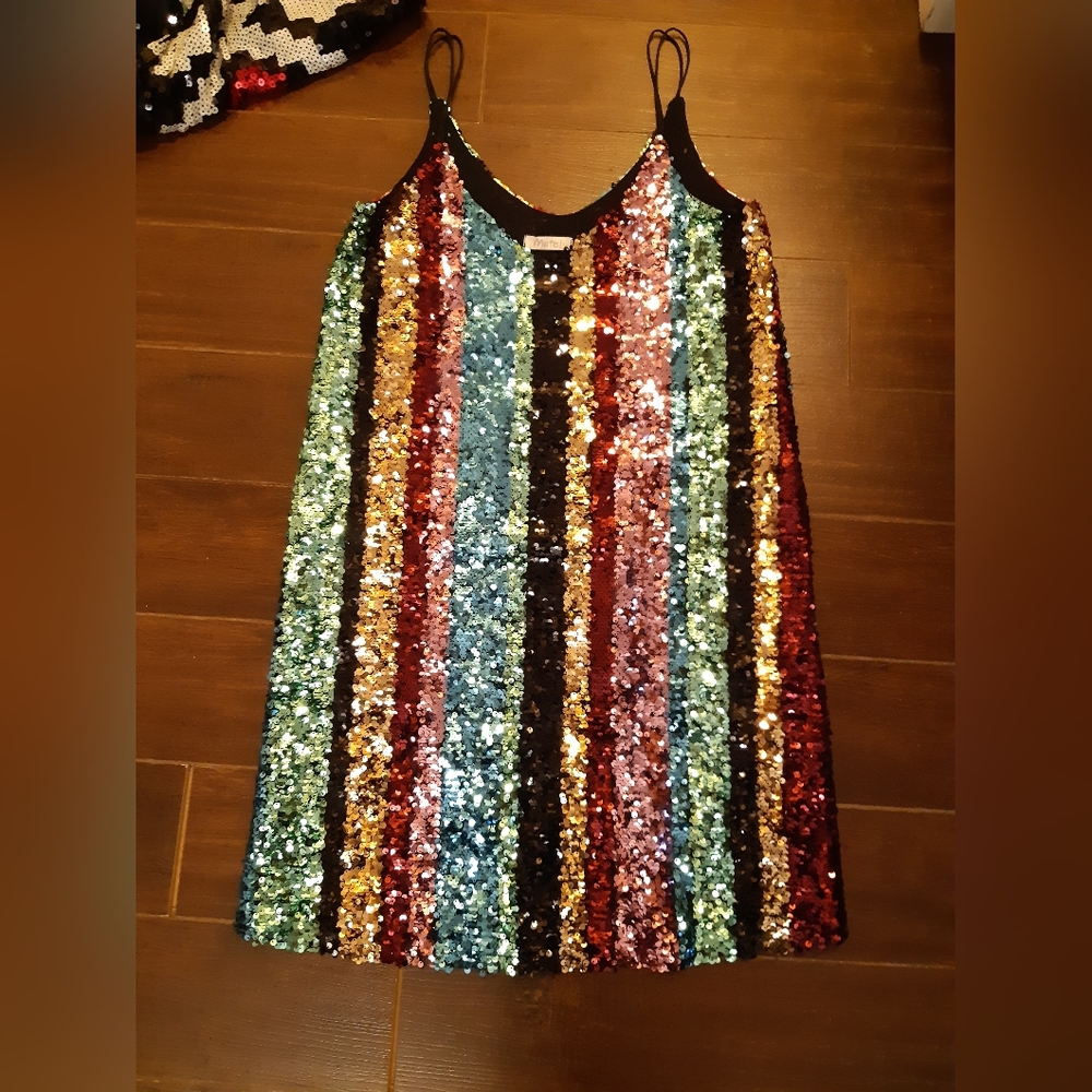 Sequin mini dress Motel